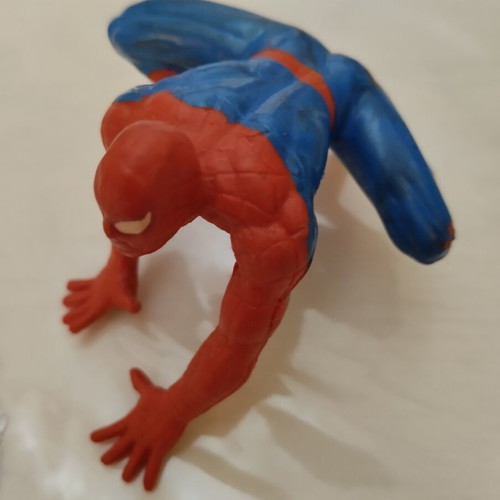Spider-Man figure from PVC 2004 used with minor paint wear