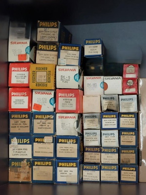 Projector Lamps New Old Stock Pack of 39 for Vintage Machines