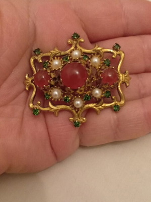 Vintage brooch like new, rare