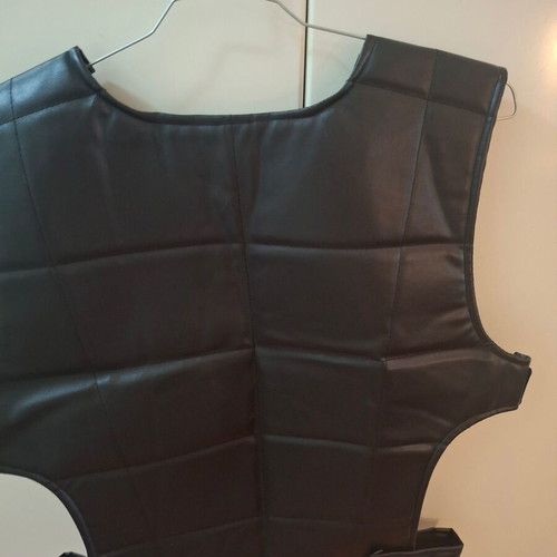 Police vest carnival costume like new, size 12 years