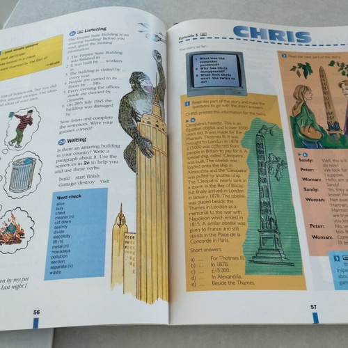 Winner! Book B English learning set like new with gifts