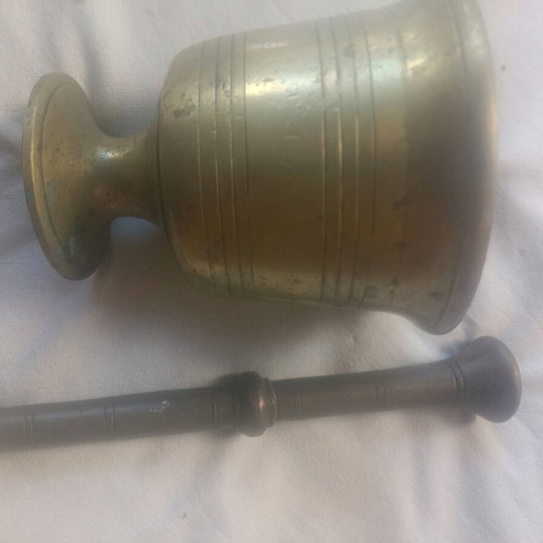 Brass mortar used
