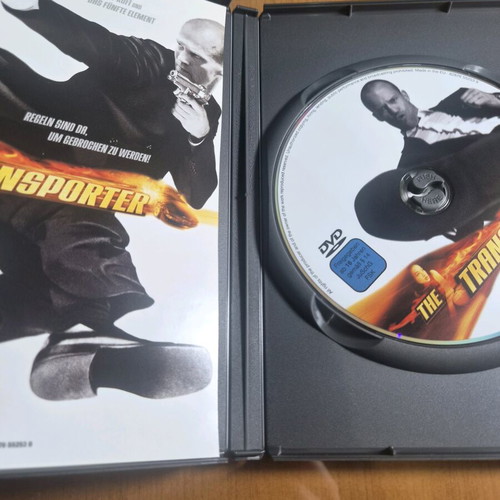 The Transporter DVD like new, action and adventure with Jason Statham