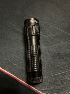 Walther STL100C handheld flashlight used, non-working, LED, for parts only