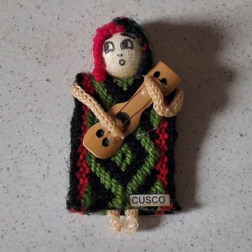 Magnet souvenir from Cusco Peru like new