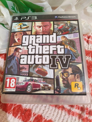 Grand Theft Auto IV παιχνίδι PlayStation 3 σαν καινούργιο με manual