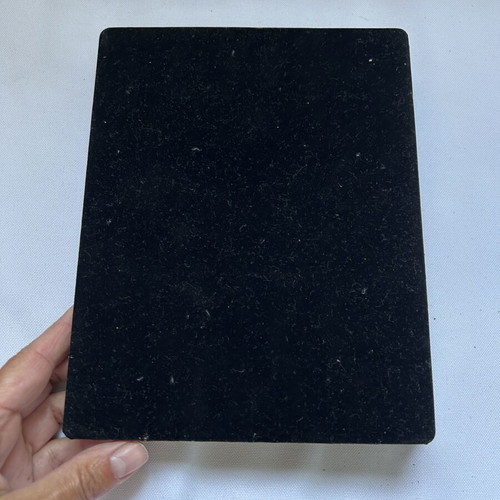 Silver frame with integrated album used, 17x22 cm