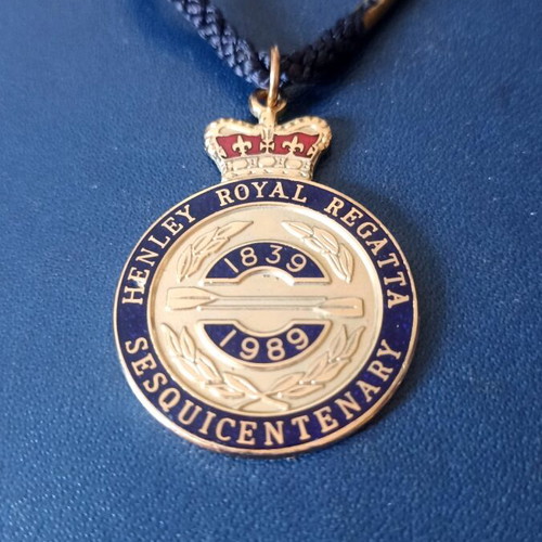 Rare Henley Royal Regatta 150th Anniversary badge like new
