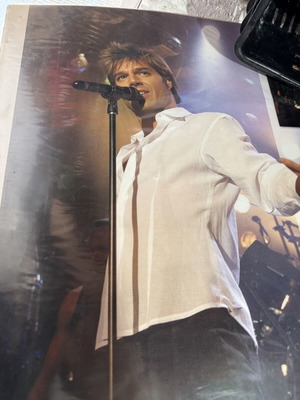 Ricky Martin vintage poster 90s