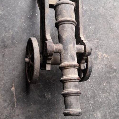 Miniature cannon used