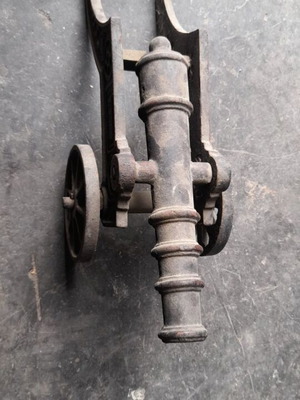 Miniature cannon used