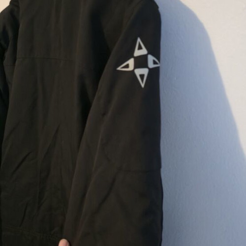 KMK Air Flo 1500 Rescue black technical winter jacket like new, size L