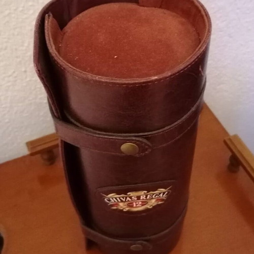 WHISKY CHIVAS 12 Years Old SEALED in Leather Case (21 Years in My Possession, 33 Years Old Today)