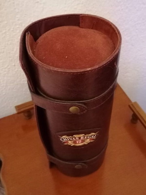 WHISKY CHIVAS 12 Years Old SEALED in Leather Case (21 Years in My Possession, 33 Years Old Today)