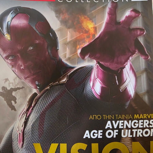Marvel Movie Collection Vision figure and magazine like new, issue 23