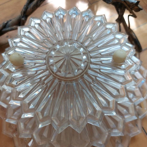 Decorative flower from USSR used, plastic rings