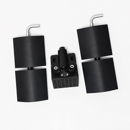 Hidden Tile Access Door System with Hinges and Push-Open Mechanism new