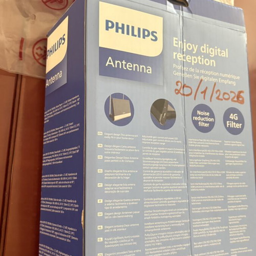 Philips Antenna 4G Filter 4K Ultra HD New in Box