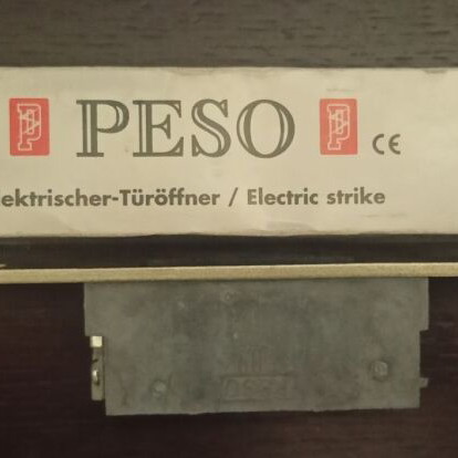 Electric strike PESO 500 new, made in Germany, 6-12V