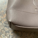 Calvin Klein crossbody bag used, gray and beige