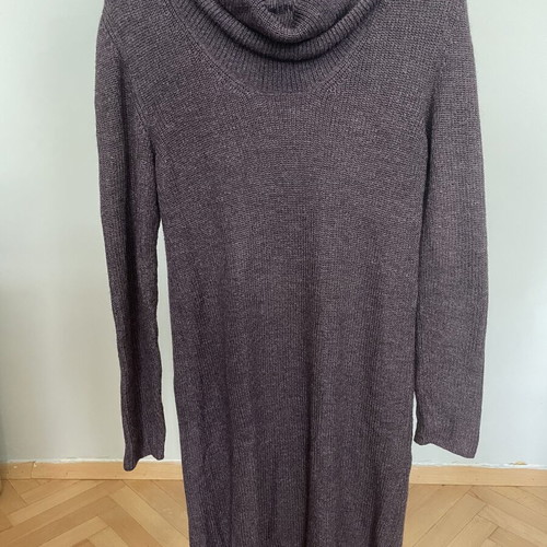 Hugo Boss knit wool dress size M, purple