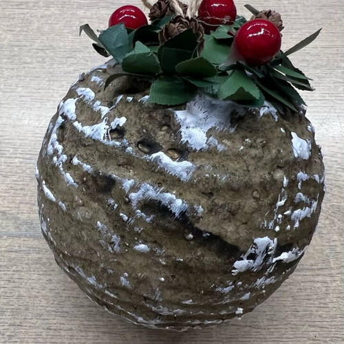 Christmas ball new, set of 6, height 10 cm