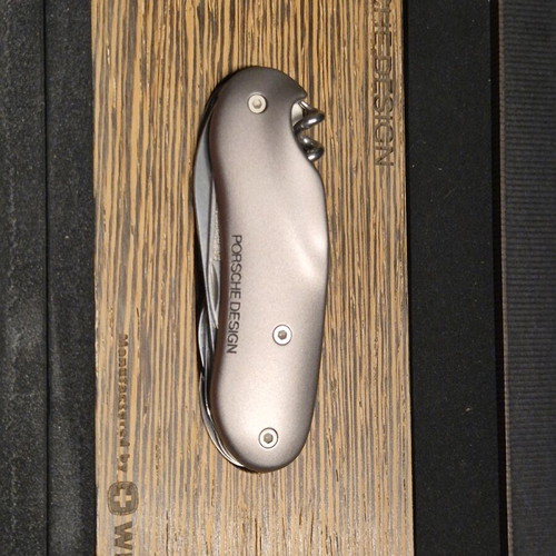 Нож Porsche Design by Wenger нов, рядък колекционерски