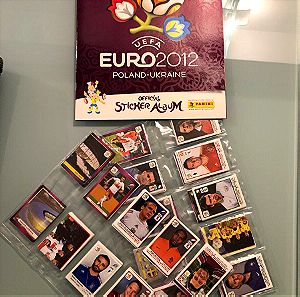 Panini euro 2012 αυτοκόλλητα και άλμπουμ κενό