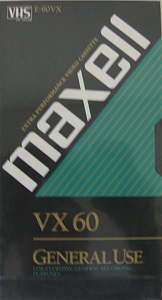  MAXELL VHS 60 VX