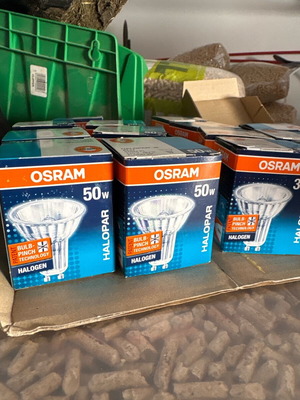 Osram λάμπες αλογόνου καινούργιες 35W & 50W, σε κουτιά