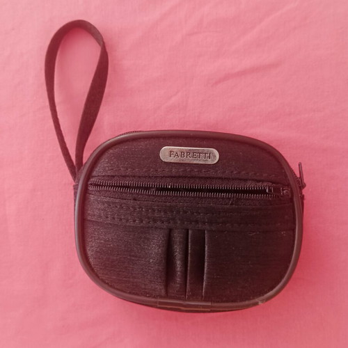 Fabretti small wrist bag black, like new
