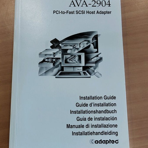 Adaptec AVA 2904 PCI used SCSI card