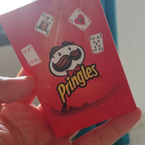 Pringles Playing Cards collectible, like new