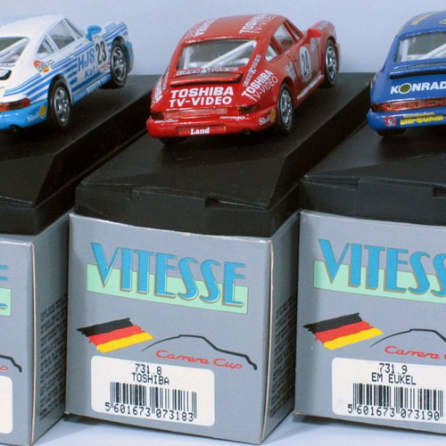 Porsche 911 Carrera Cup 1991 συλλογή 15 μοντέλων, καινούργια