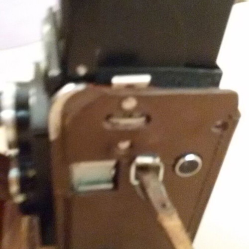 Yashica-C Vintage TLR camera with leather case