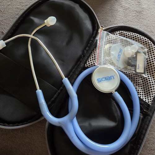 Scian Stethoscope brand new with hard case