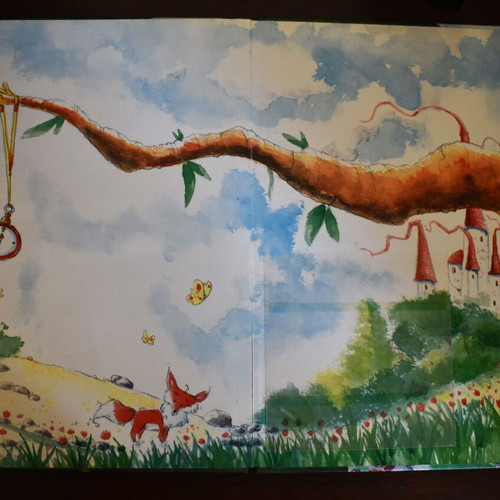 Flora Following the Magic Compass by Alexandra Kladi used, children's book