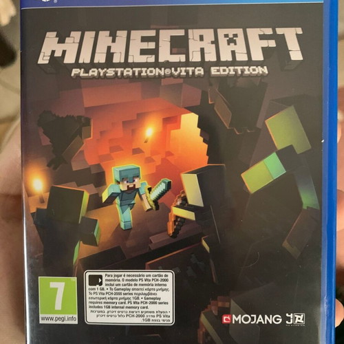 Minecraft PlayStation Vita Edition game used, adventure
