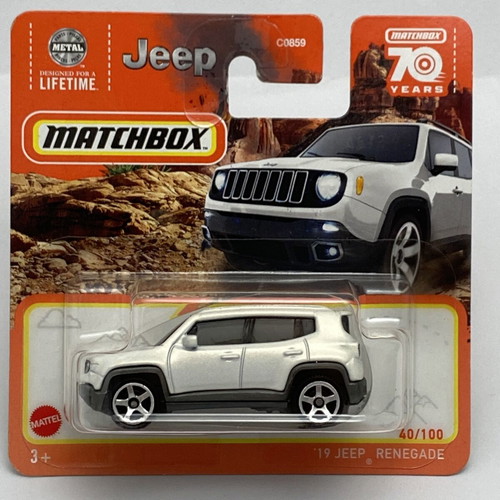 2019 Jeep Renegade Matchbox Mainline collectible toy car scale 1:64 new
