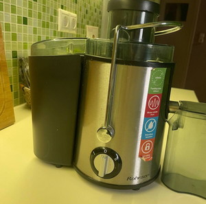 Rohnson Αποχυμωτής 600W Inox Ασημί