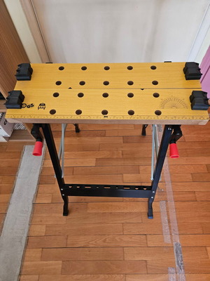 Folding Workbench like new, load capacity up to 150kg