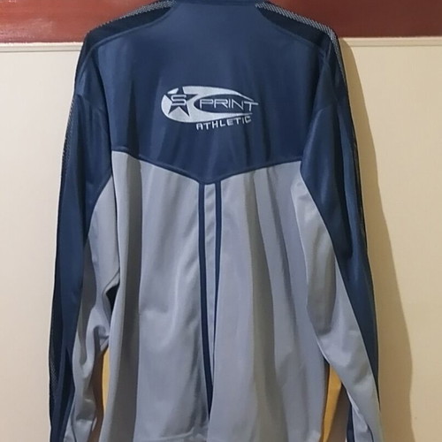Sprint men's winter jacket used, size L, gray and blue