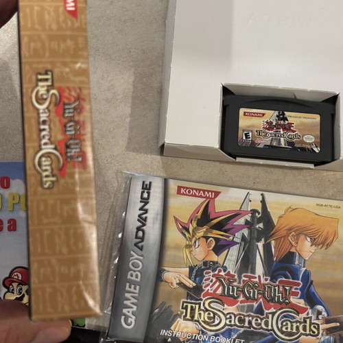 Yu-Gi-Oh! The Sacred Cards Nintendo Game Boy Advance game used