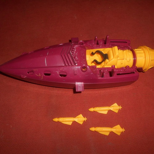 GI Joe Cobra Piranha vehicle used, Hasbro 1989