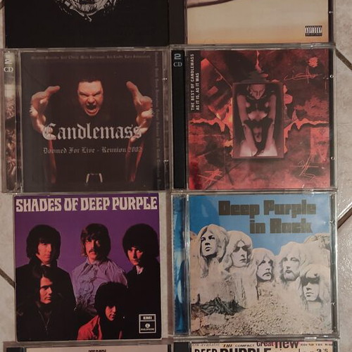 Heavy Metal CD collection, 23 albums