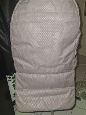 Peg Perego accessories cup holder, footmuff and rain cover like new