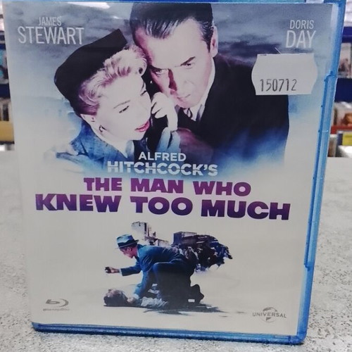 The Man Who Knew Too Much Blu-Ray like new with Greek subtitles