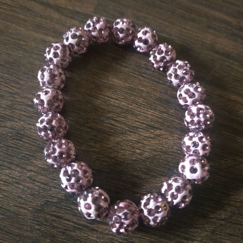 Bracelet like new, purple