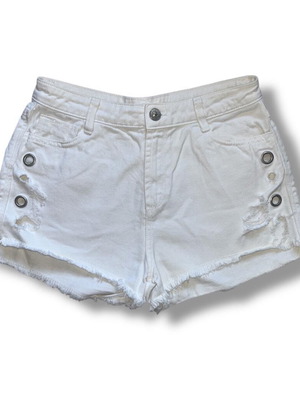 White shorts Stradivarius size 38 like new