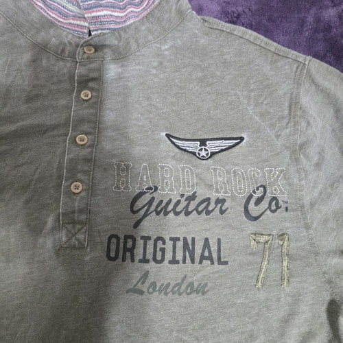 Hard Rock Guitar Company Philadelphia Polo shirt XL, new